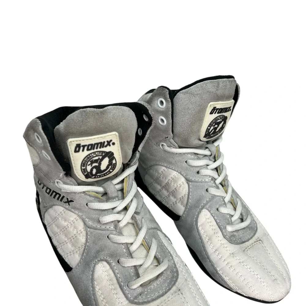 Otomix Stingray WHITE M3000 Bodybuilding Weightlifting MMA Shoes W6 M4.5